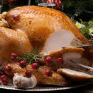 DINDE NOIRE - sur réservation disponible le 20 décembre - prévoir une dinde de 3 kg pour 10 personnes - prix variable selon pesée - 9,90 € / kg -